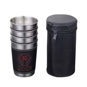 Stainless Steel Mug Set