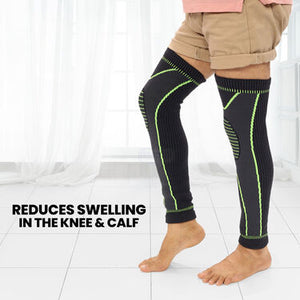 Pain Relief Compression knee And Calf Support