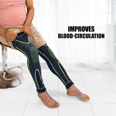 Pain Relief Compression knee And Calf Support