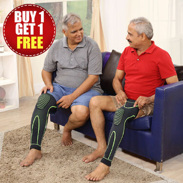 Pain Relief Compression knee And Calf Support