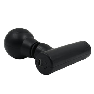 12673 Black Mini Pocket Size Vibrator Full Body Massager Cordless One Button Operation For Body Pain  Relaxation